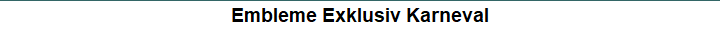 Embleme Exklusiv Karneval