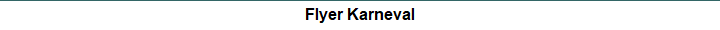Flyer Karneval